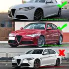 Alfa Romeo Giulia 2016–2022 Helmalevikkeet V1 (Base/Sport, hiilikuitu) kuva 7