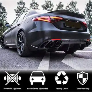 Spoileri V6 (Hiilikuitu) Alfa Romeo Giulia 2016–2022 kuva 3