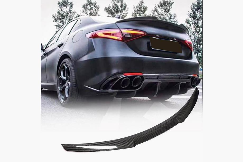 Alfa Romeo Giulia 2016–2022 Spoileri V6 (Hiilikuitu) Image