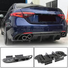 Alfa Romeo Giulia 2016–2022 Takapuskurin diffuusori V1 (Base, hiilikuitu) kuva 1