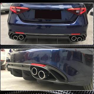 Takapuskurin diffuusori V1 (Base, hiilikuitu) Alfa Romeo Giulia 2016–2022 kuva 4