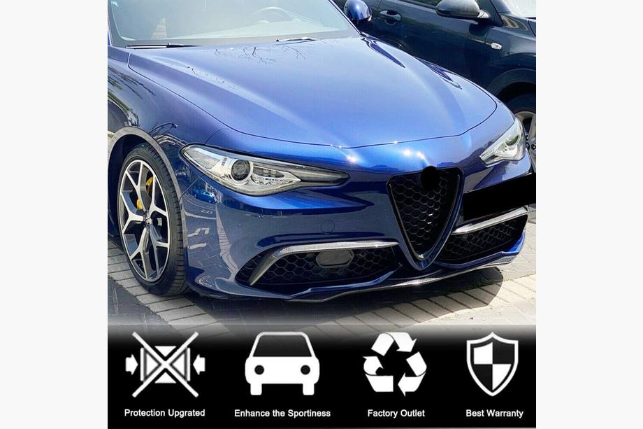 Alfa Romeo Giulia 2016–2022 Sumuvalojen kehykset (Sport-malliin, muovi) Kuva 4