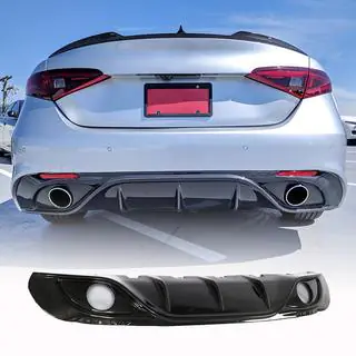 Takapuskurin diffuusori (Sport, hiilikuitu) Alfa Romeo Giulia 2016–2022 kuva 1