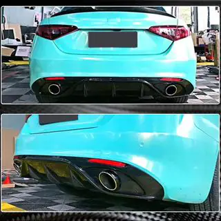 Takapuskurin diffuusori (Sport, hiilikuitu) Alfa Romeo Giulia 2016–2022 kuva 4
