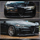 Alfa Romeo Giulia 2016–2022 Etupuskurin lipa Lip V2 (Sport, hiilikuitu) kuva 6