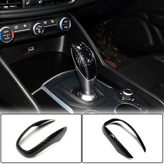Vaihdekepin nupin suojakuori (Dry Carbon) Alfa Romeo Giulia 2016–2022 kuva 2