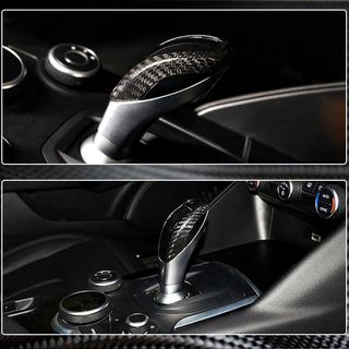 Vaihdekepin nupin suojakuori (Dry Carbon) Alfa Romeo Giulia 2016–2022 kuva 4