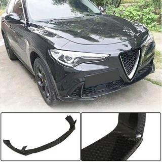 Etupuskurin lip spoileri (Base, 2017-2023, hiilikuitu) Alfa Romeo Stelvio 2016– kuva 1