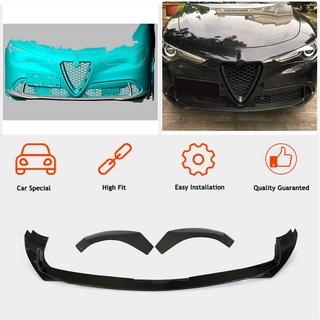 Etupuskurin lip spoileri (Base, 2017-2023, hiilikuitu) Alfa Romeo Stelvio 2016– kuva 2