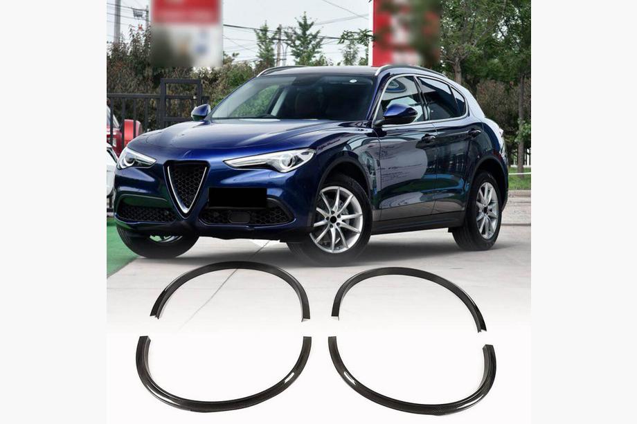 Alfa Romeo Stelvio 2016– Pyöränkaaren listat (2017-2023, hiilikuitu) Image