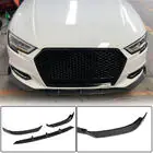 Audi A3 2012–2020 Etupuskurin lip V1 (Base 2017-2020 Sedan, hiilikuitu) kuva 1