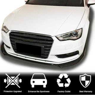 Etupuskurin lip-spoileri Lip V1 (Base 2012-2016 Sedan, hiilikuitu) kuva 2