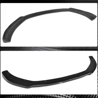 Etupuskurin lip-spoileri Lip V1 (Base 2012-2016 Sedan, hiilikuitu) kuva 4