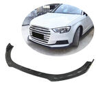 Audi A3 2012–2020 Etupuskurin lip-spoileri Lip V1 (Base 2017-2020 HB, hiilikuitu) kuva 1