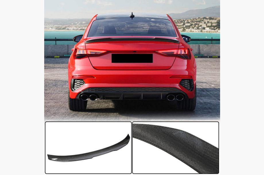Audi A3 2020– Spoileri V2 (sedaniin, hiilikuitu) Image