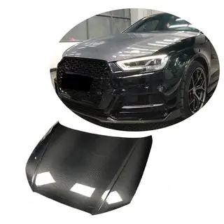 Konepelti V2 (Sedan 2012-2016, hiilikuitu) Audi A3 2012–2020 kuva 1