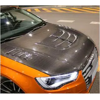 Konepelti V1 (Sedan 2012-2016, hiilikuitu) Audi A3 2012–2020 kuva 2