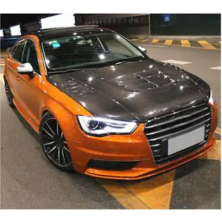 Konepelti V1 (Sedan 2012-2016, hiilikuitu) Audi A3 2012–2020 kuva 3