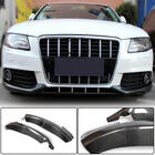 Audi A4 B8 2007–2015 Etuhelman lisäosa Flap (Base 2007-2011, hiilikuitu) kuva 1
