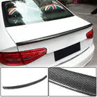 Audi A4 B8 2007–2015 Spoileri V2 (Base 2011-2015, hiilikuitu) kuva 1