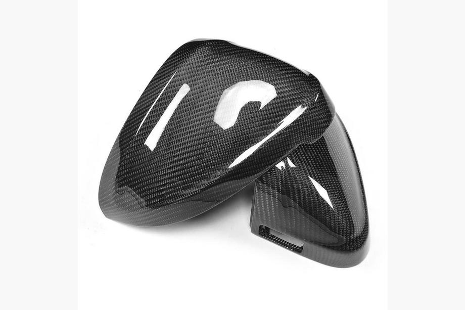 Audi A4 B9 2015–2024 Peilinkuoret Replacement Style (Carbon) V2 Image