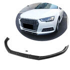 Audi A4 B9 2015–2024 Etupuskurin lip-spoileri Lip V1 (Base Sedan 2015-2019, hiilikuitu) kuva 1
