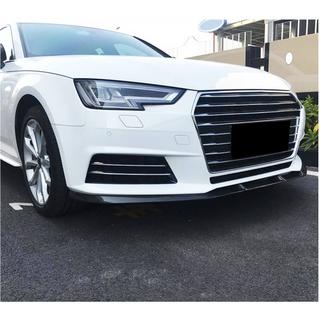 Etupuskurin lip-spoileri Lip V1 (Base Sedan 2015-2019, hiilikuitu) kuva 3