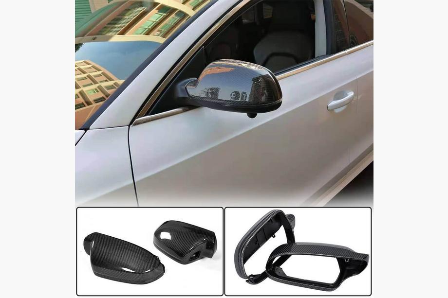 Audi A4 B8 2007–2015 Peilinkuoret Replacement Style (Carbon) V2 Image
