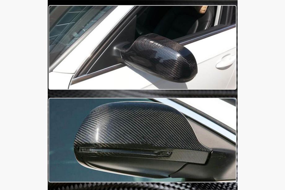Audi A4 B8 2007–2015 Peilinkuoret – vaihtomalli Style (Carbon) V3 Kuva 3