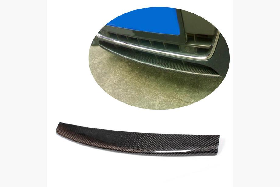 Audi A5 2007–2015 Etupuskurin lippa Lip V1 (Base 2007-2011, hiilikuitu) Image