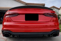 Audi A5 2016–2025 V6-spoileri (Sportback, hiilikuitu) kuva 2