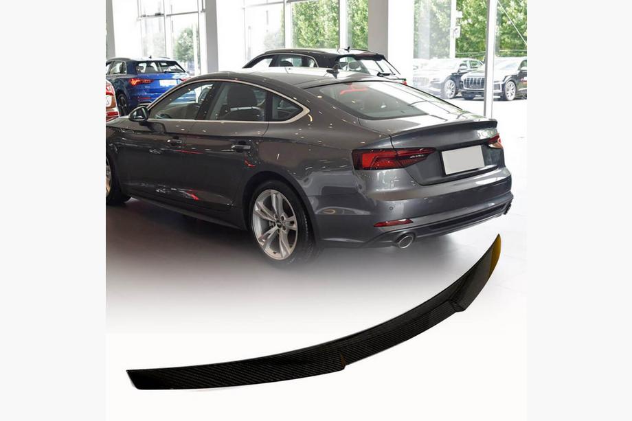 Audi A5 2016–2025 V5-spoileri (Sportbackiin, hiilikuitu) Image