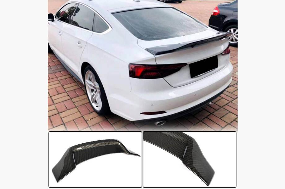 Audi A5 2007–2015 Spoileri V3 (Sportback-malliin, hiilikuitu) Image