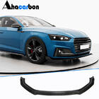 Audi A5 2016–2025 Etupuskurin lip-spoileri Lip V2 (S-Line 2016-2020, hiilikuitu) kuva 1