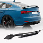 Audi A5 2016–2025 Takapuskurin diffuusori V3 (S-Line 2016-2020, hiilikuitu) kuva 1