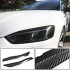 Audi A5 2016–2025 Ajovalojen luomilistat (hiilikuitu) kuva 2