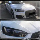Audi A5 2016–2025 Ajovalojen luomilistat (hiilikuitu) kuva 5