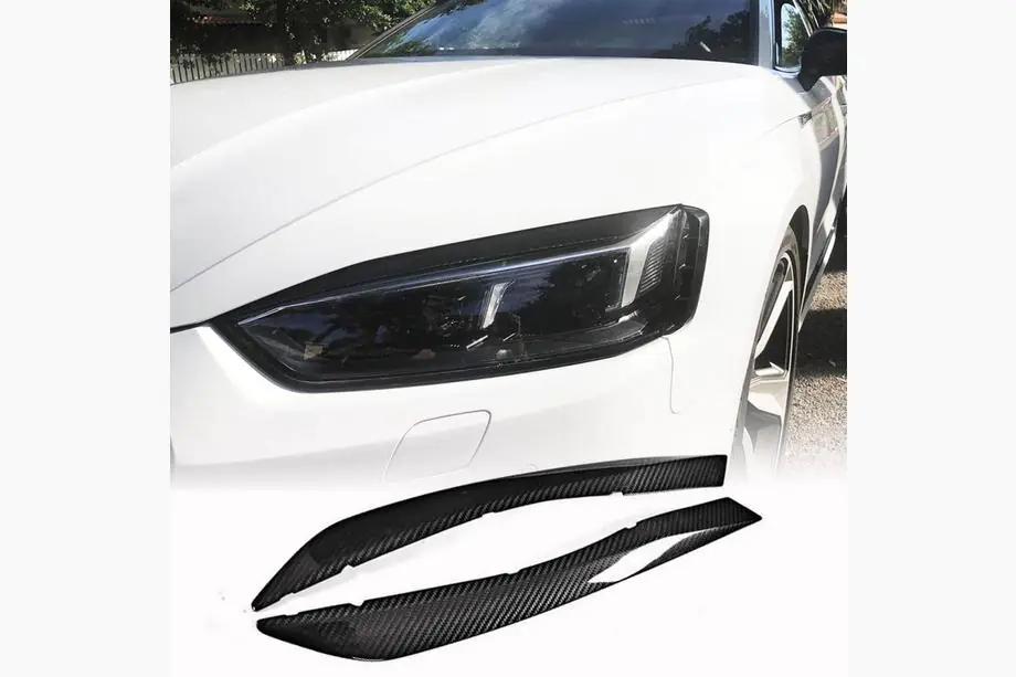 Audi A5 2016–2025 Ajovalojen luomilistat (hiilikuitu) Image