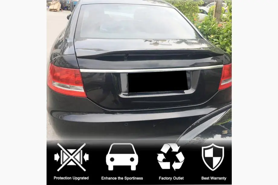 Audi A6 C6 2004–2011 Spoileri V1 (hiilikuitu) Kuva 2