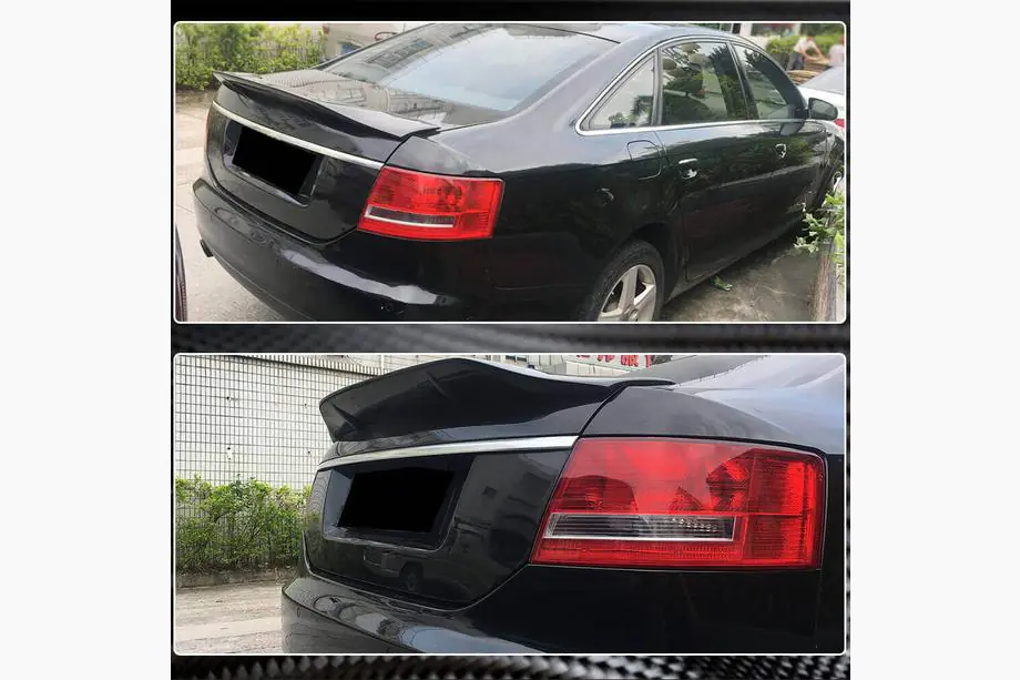 Audi A6 C6 2004–2011 Spoileri V1 (hiilikuitu) Kuva 4