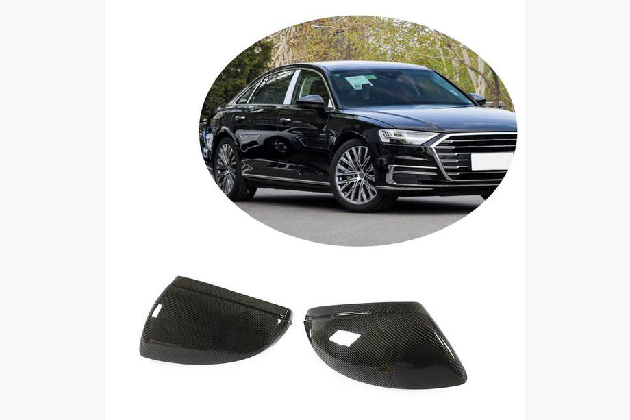 Audi A6 C8 2018–2025 Peilinkuoret V1 (hiilikuitu) Image