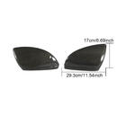 Audi A6 C8 2018–2025 Peilinkuoret Replacement Style (Carbon) V2 kuva 6