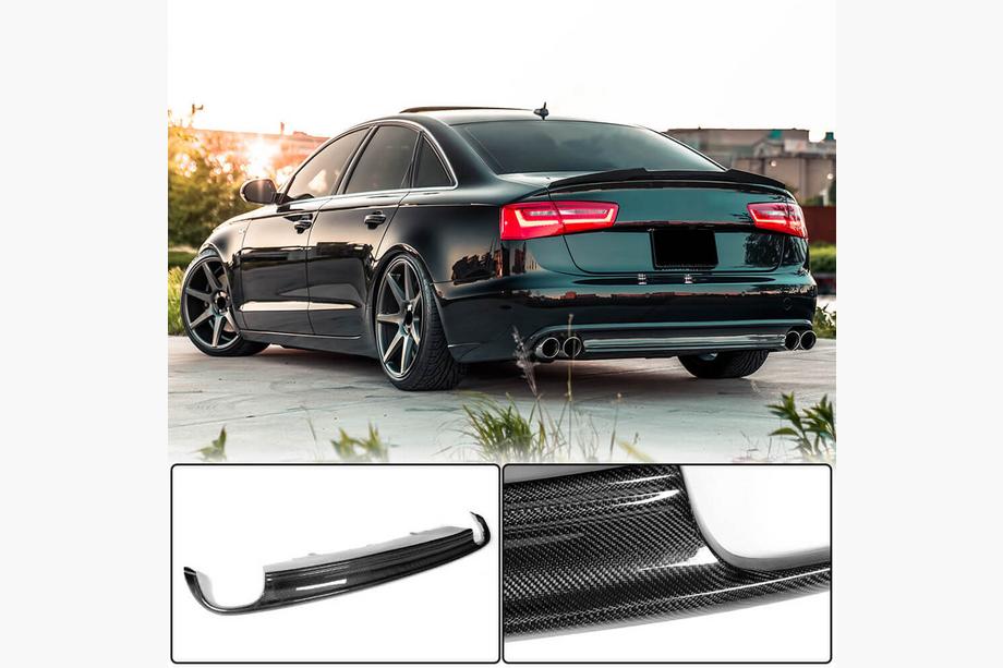 Audi A6 C7 2011–2017 Takahelman diffuusori hiilikuitua (Base 2011-2014) Image