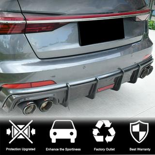 Takapuskurin diffuusori (Base Sedan 2018-2023, hiilikuitu) Audi A6 C8 2018–2025 kuva 2