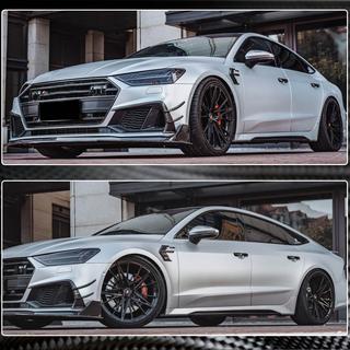 Lokasuojan suojukset (2018-2022, kuivahiilikuitu) Audi A7 2018– kuva 3