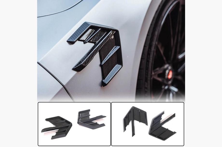 Audi A7 2018– Lokasuojan suojukset (2018-2022, kuivahiilikuitu) Image