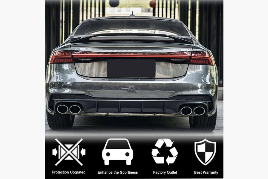 Audi A7 2018– Spoileri V2 (hiilikuitu) Kuva 3