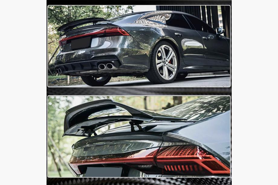 Audi A7 2018– Spoileri V2 (hiilikuitu) Kuva 4