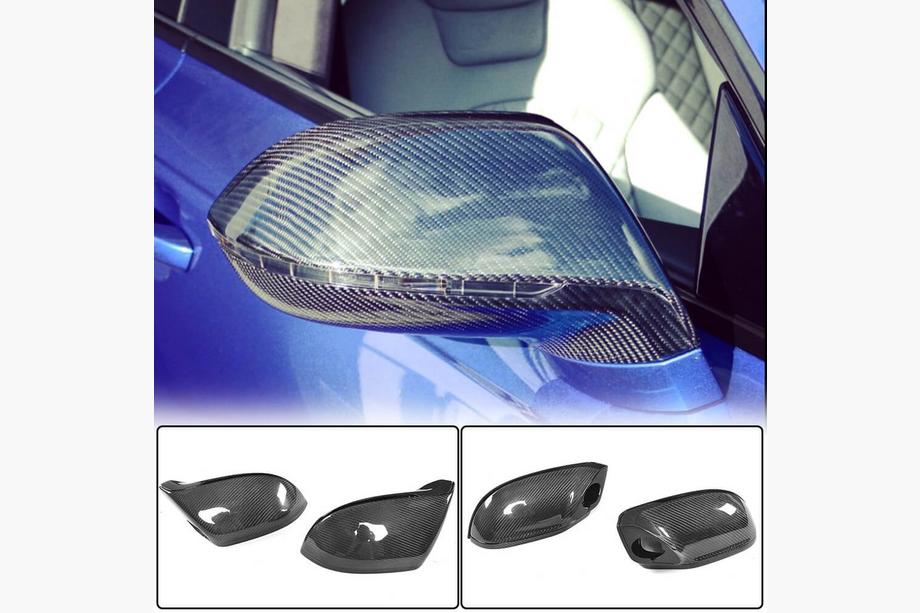 Audi A7 2010–2018 Sivupeilien kuorien vaihto, pari (Carbon) V2 Kuva 2