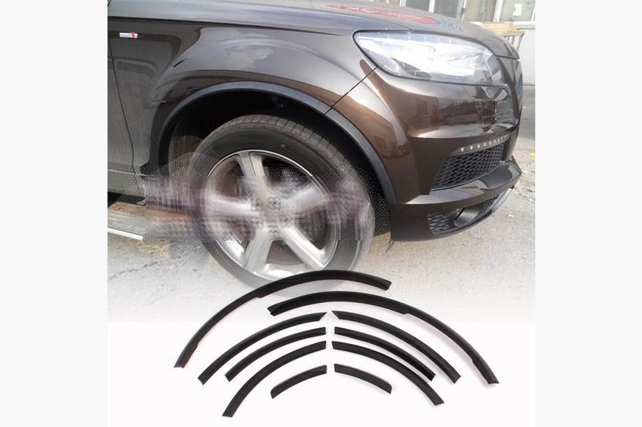 Audi Q7 2005–2015 Pyöränkaaren levikkeet (musta matta PU) Image